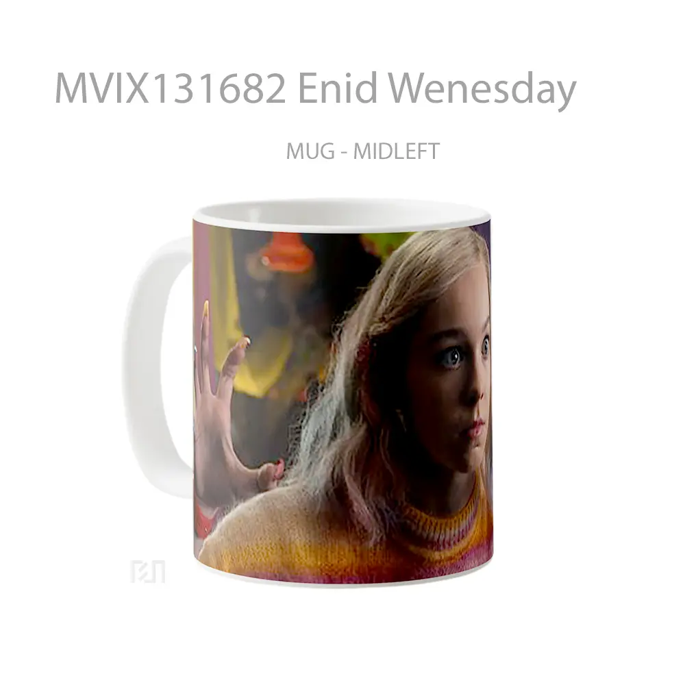Mug Enid Wenesday Gelas Keramik Unik - All-side / Desain
