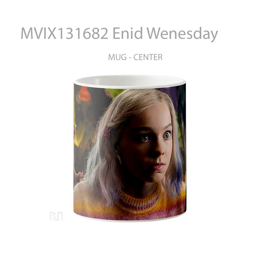 Mug Enid Wenesday Gelas Keramik Unik