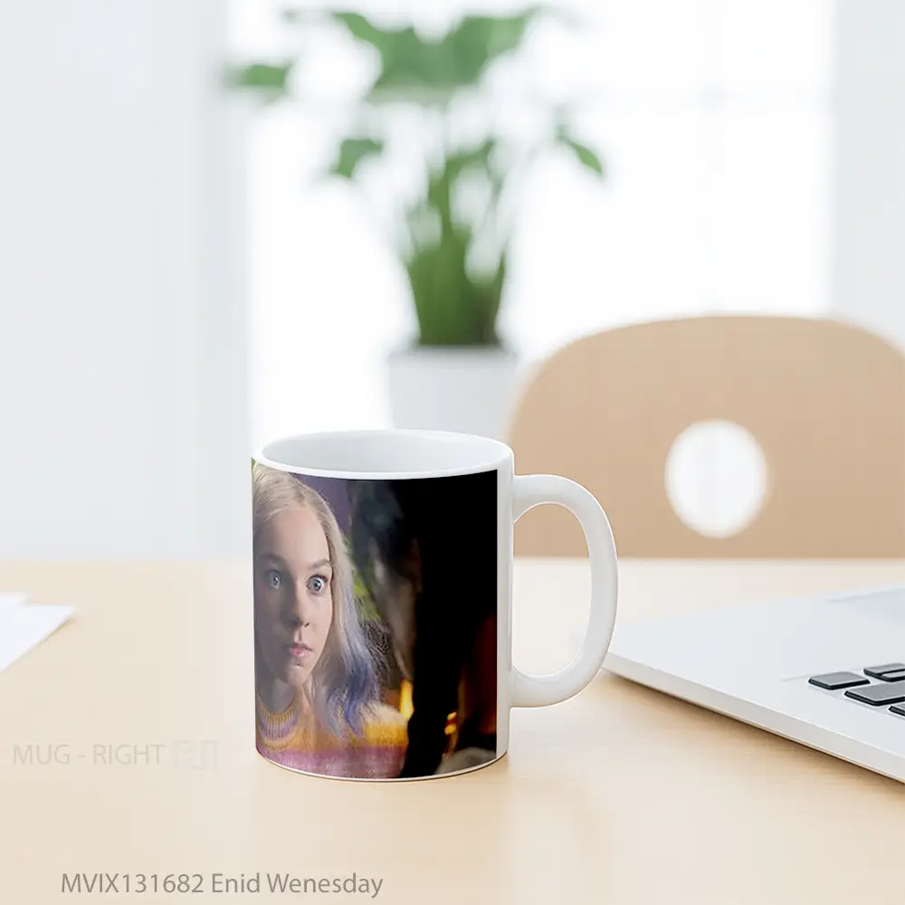 Mug Enid Wenesday Gelas Keramik Unik - All-side / Desain