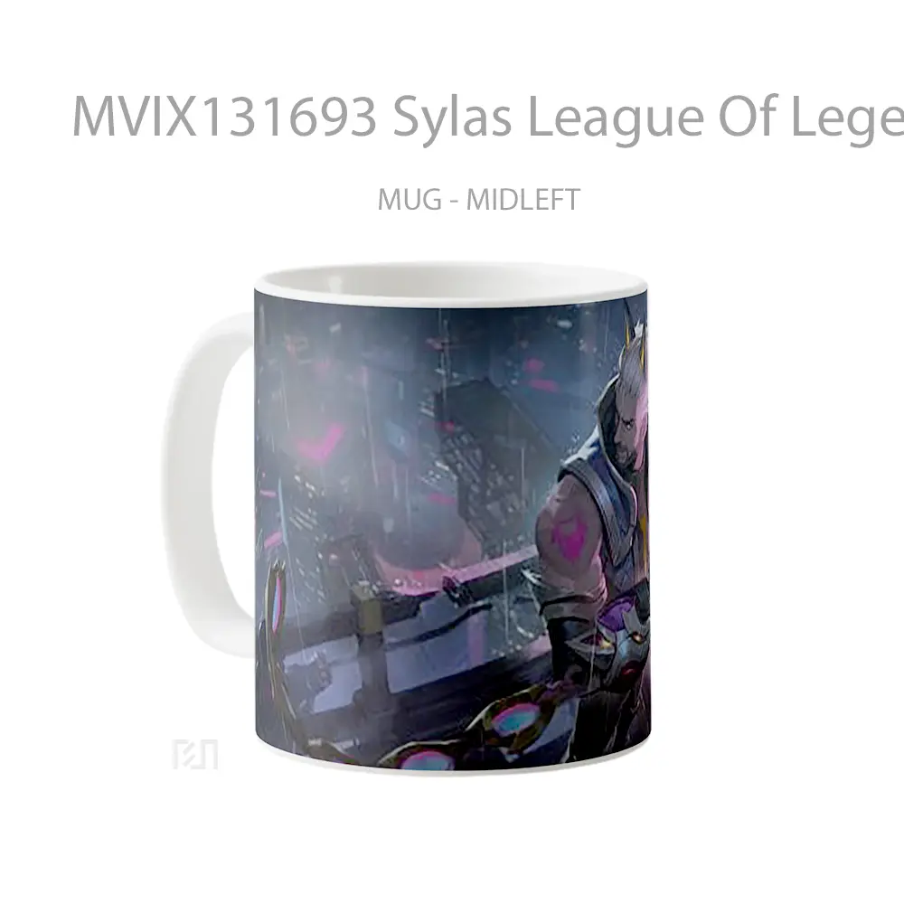 Mug Sylas League Of Legends Cangkir Gamer - All-side / Desain