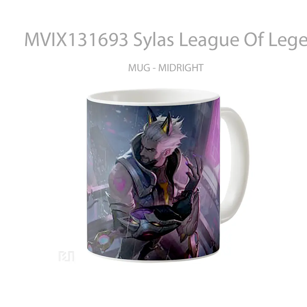 Mug Sylas League Of Legends Cangkir Gamer - All-side / Desain