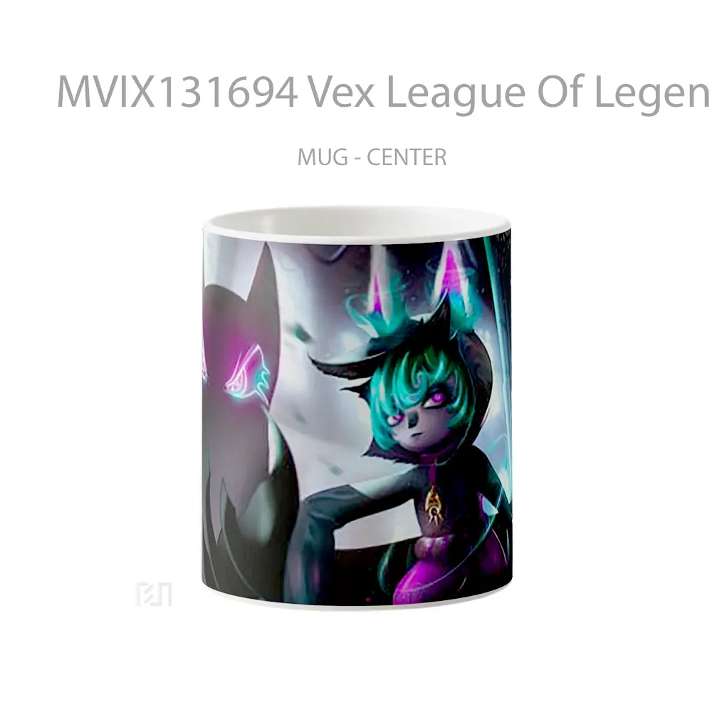 Mug Vex League Of Legends V2 Cangkir Gamer