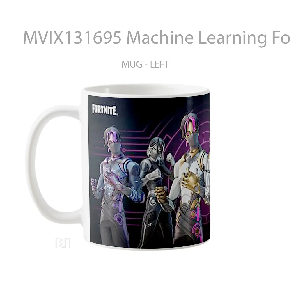 Mug Machine Learning Fortnite Cangkir Gamer - All-side / Desain