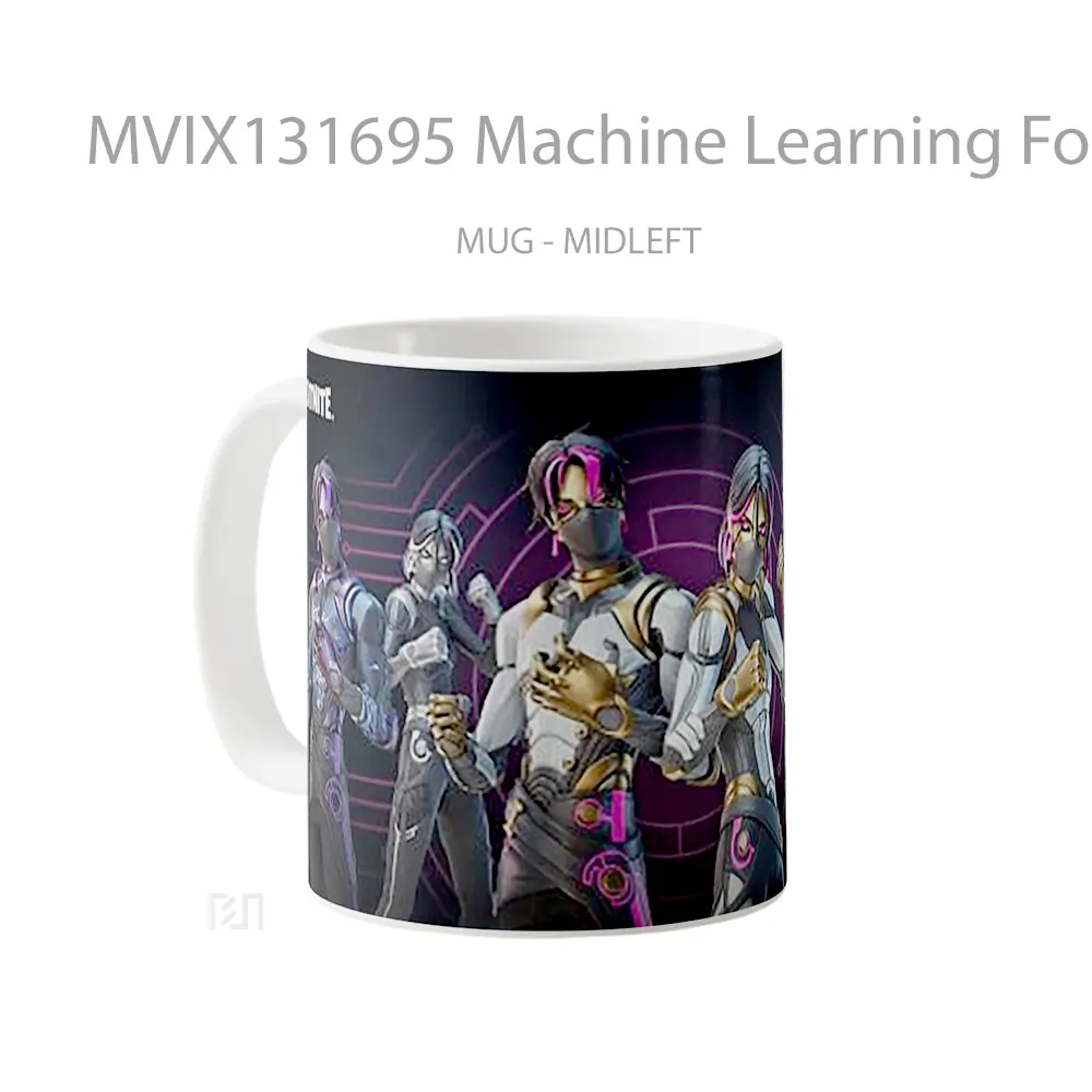 Mug Machine Learning Fortnite Cangkir Gamer - All-side / Desain