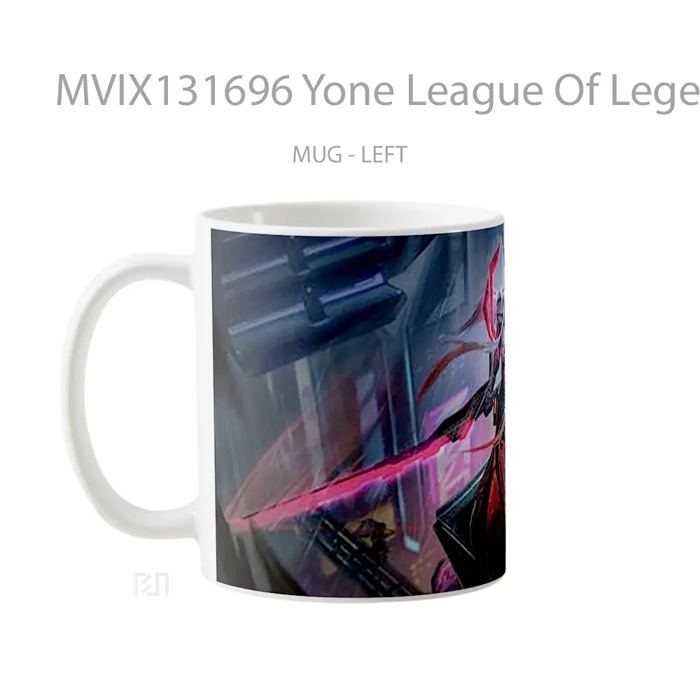 Mug Yone League Of Legends Art Cangkir Gamer - All-side / Desain