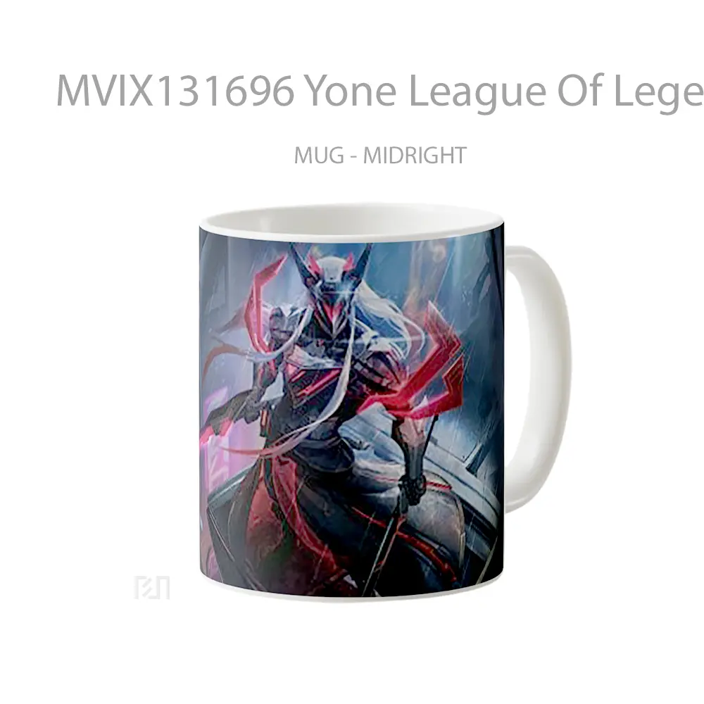 Mug Yone League Of Legends Art Cangkir Gamer - All-side / Desain