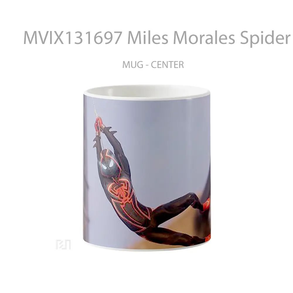 Mug Miles Morales Spider Man V3 Gelas Superhero