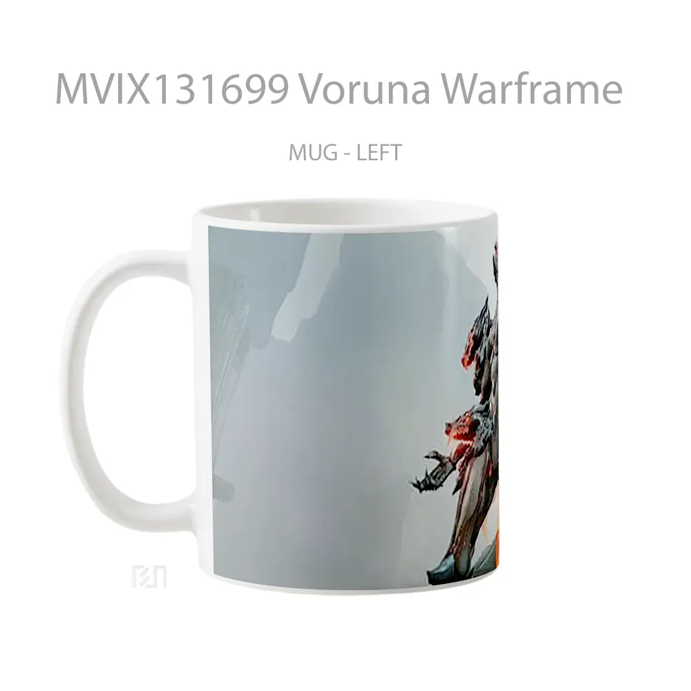 Mug Voruna Warframe Gelas Keramik Unik - All-side / Desain