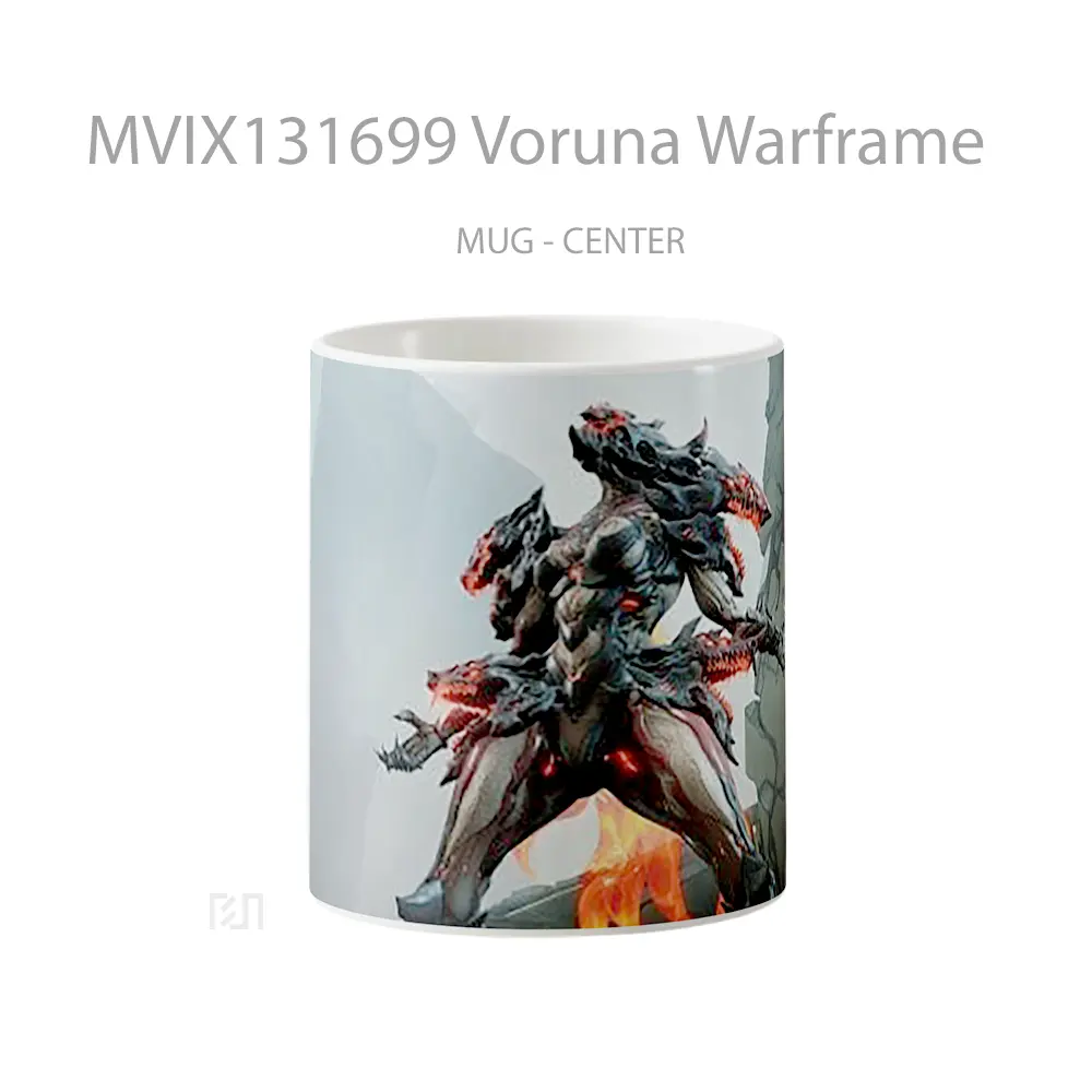 Mug Voruna Warframe Gelas Keramik Unik