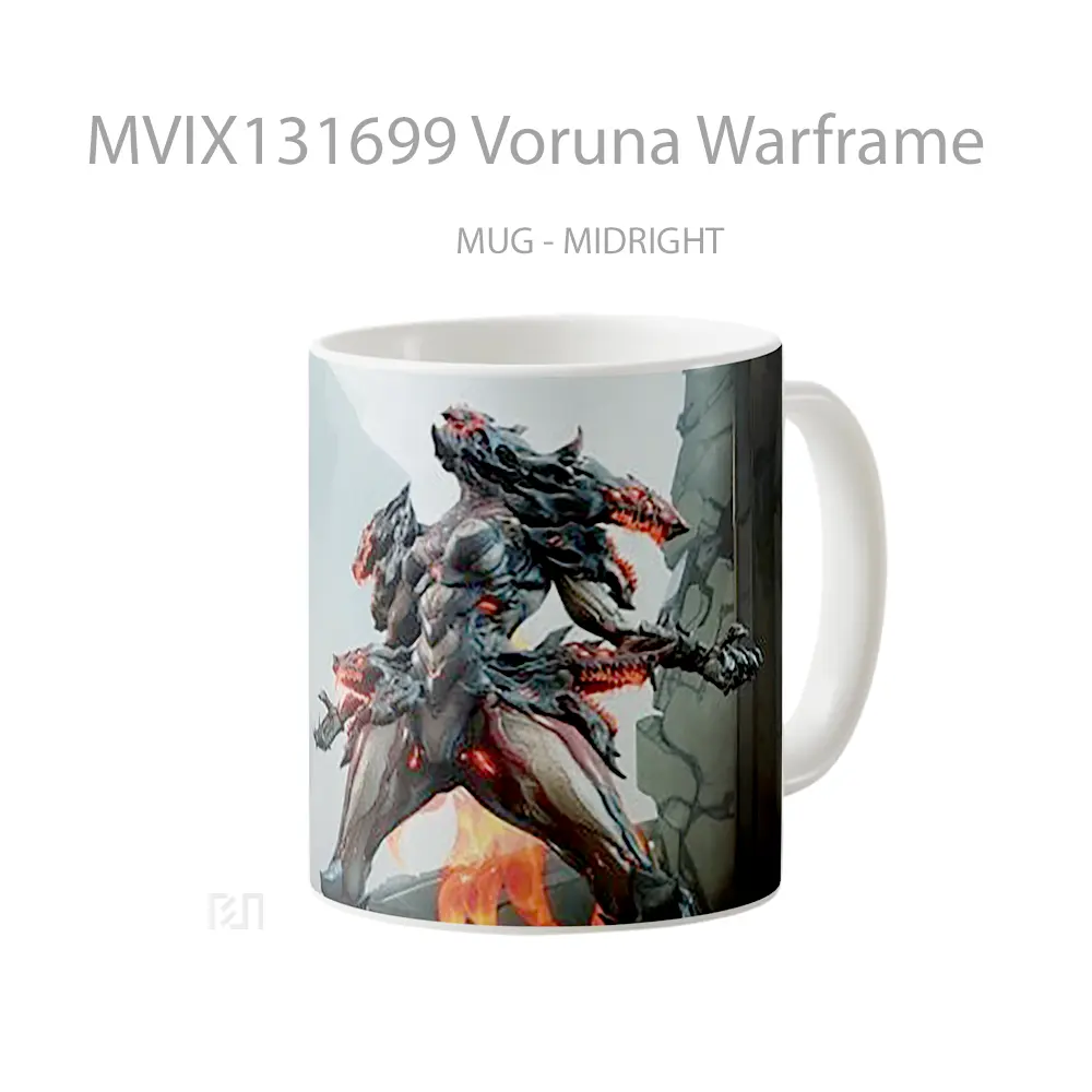 Mug Voruna Warframe Gelas Keramik Unik - All-side / Desain