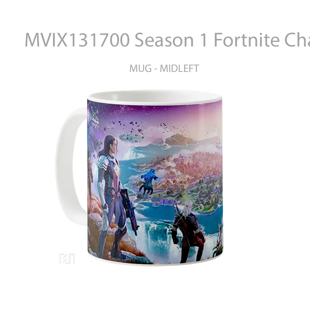 Mug Season 1 Fortnite Chapter 4 Cangkir Gamer - All-side / Desain