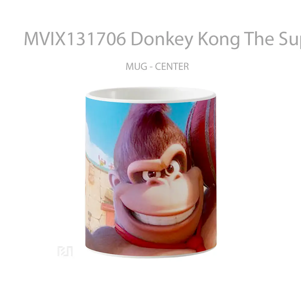 Mug Donkey Kong The Super Mario Bros Movie Gelas Keramik Unik