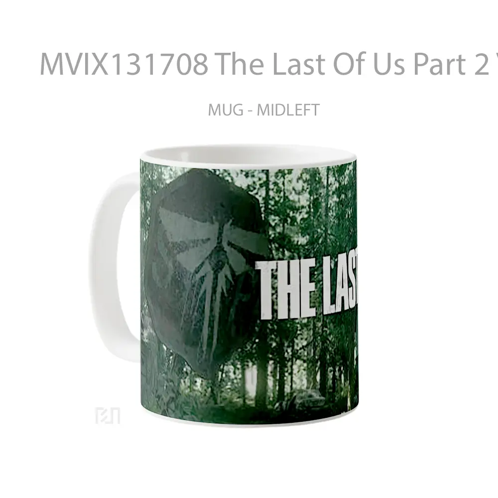 Mug The Last Of Us Part 2 V1 Gelas Keramik Unik - All-side / Desain