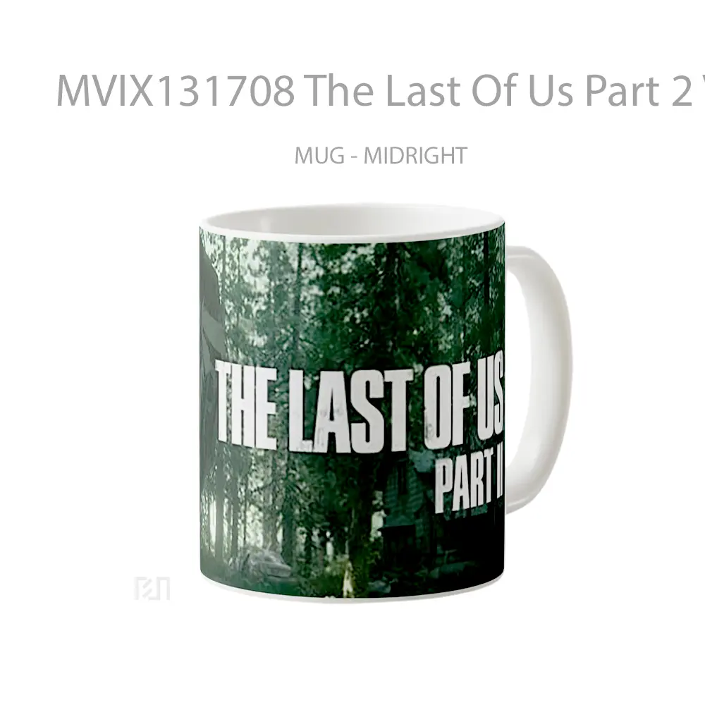 Mug The Last Of Us Part 2 V1 Gelas Keramik Unik - All-side / Desain