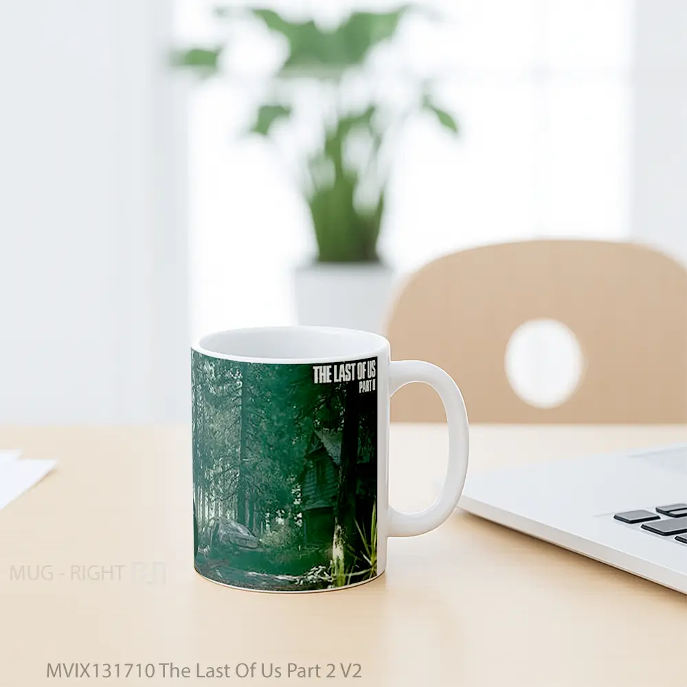 Mug The Last Of Us Part 2 V2 Gelas Keramik Unik - All-side / Desain