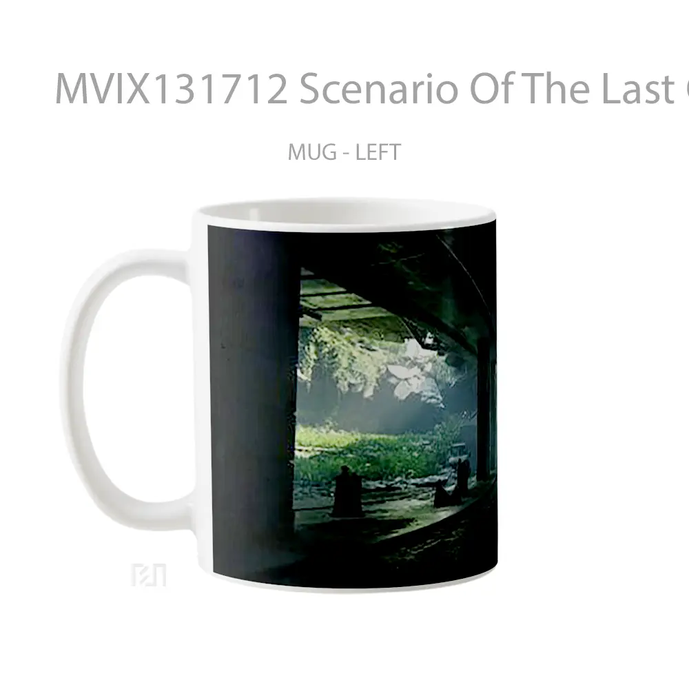 Mug Scenario Of The Last Of Us V1 Gelas Keramik Unik - All-side / Desain