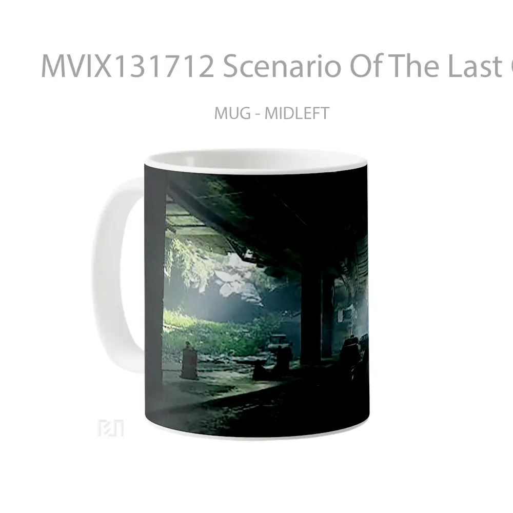 Mug Scenario Of The Last Of Us V1 Gelas Keramik Unik - All-side / Desain