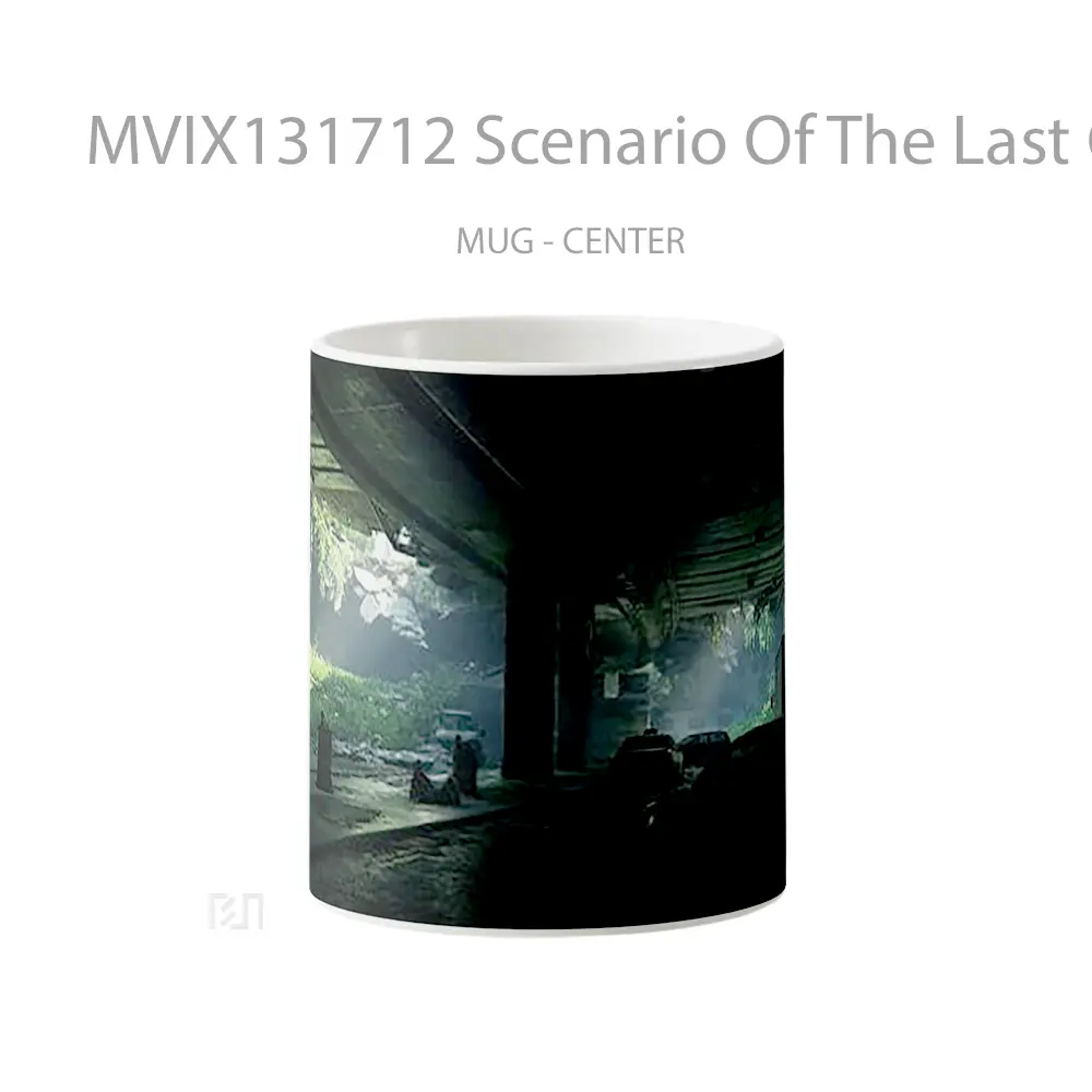 Mug Scenario Of The Last Of Us V1 Gelas Keramik Unik