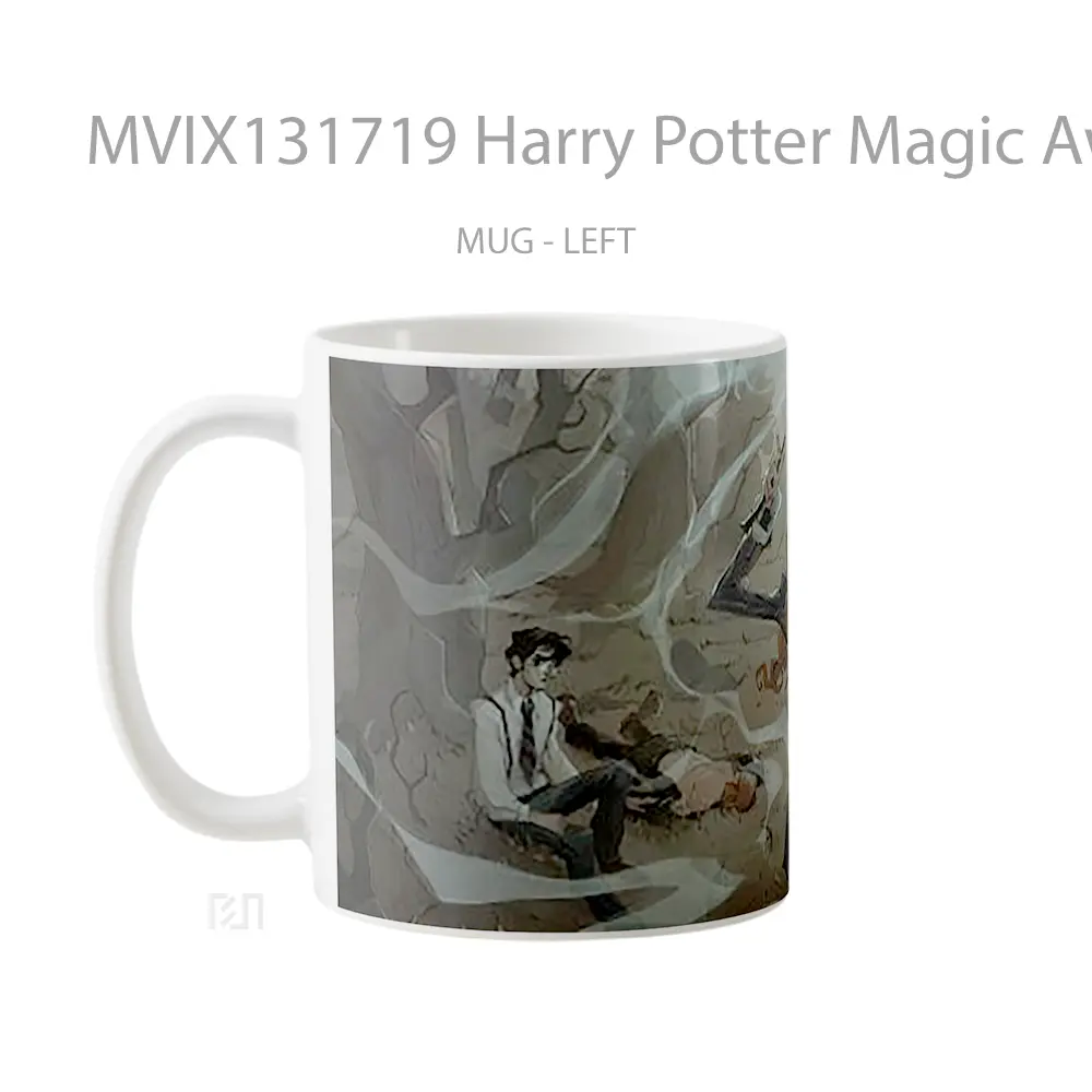 Mug Harry Potter Magic Awakened V1 Gelas Fantasi - All-side / Desain