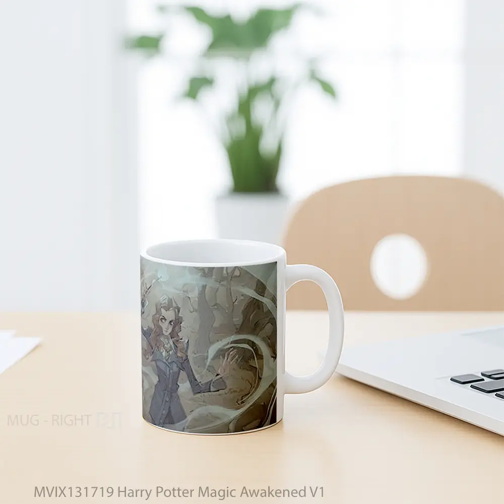 Mug Harry Potter Magic Awakened V1 Gelas Fantasi - All-side / Desain