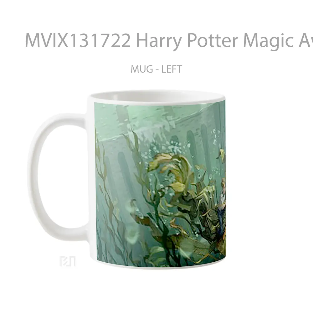 Mug Harry Potter Magic Awakened V2 Gelas Fantasi - All-side / Desain
