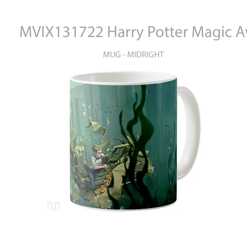 Mug Harry Potter Magic Awakened V2 Gelas Fantasi - All-side / Desain