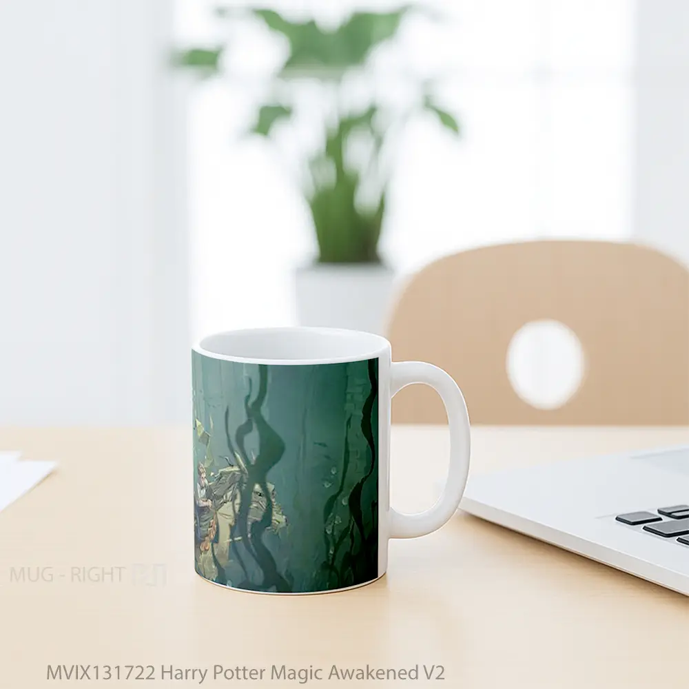 Mug Harry Potter Magic Awakened V2 Gelas Fantasi - All-side / Desain