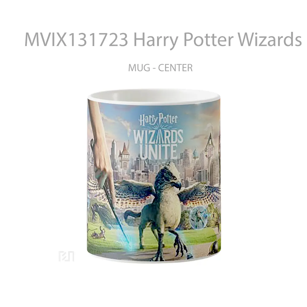 Mug Harry Potter Wizards Unite Cover Gelas Film