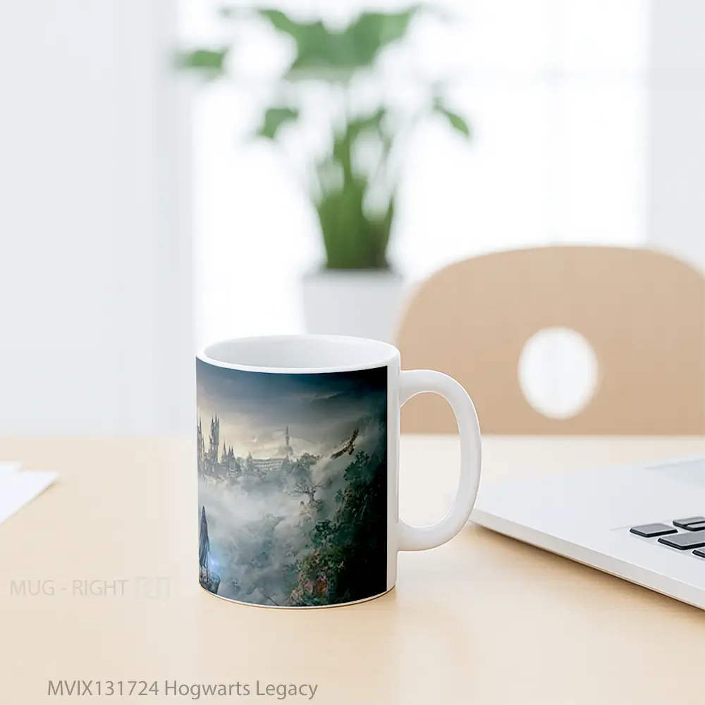 Mug Hogwarts Legacy Gelas Keramik Unik - All-side / Desain