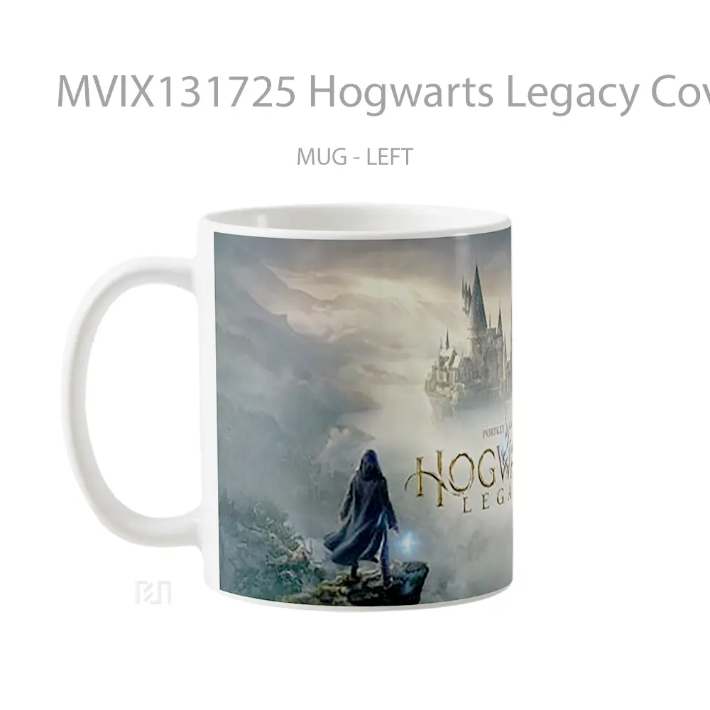 Mug Hogwarts Legacy Cover Gelas Keramik Unik - All-side / Desain
