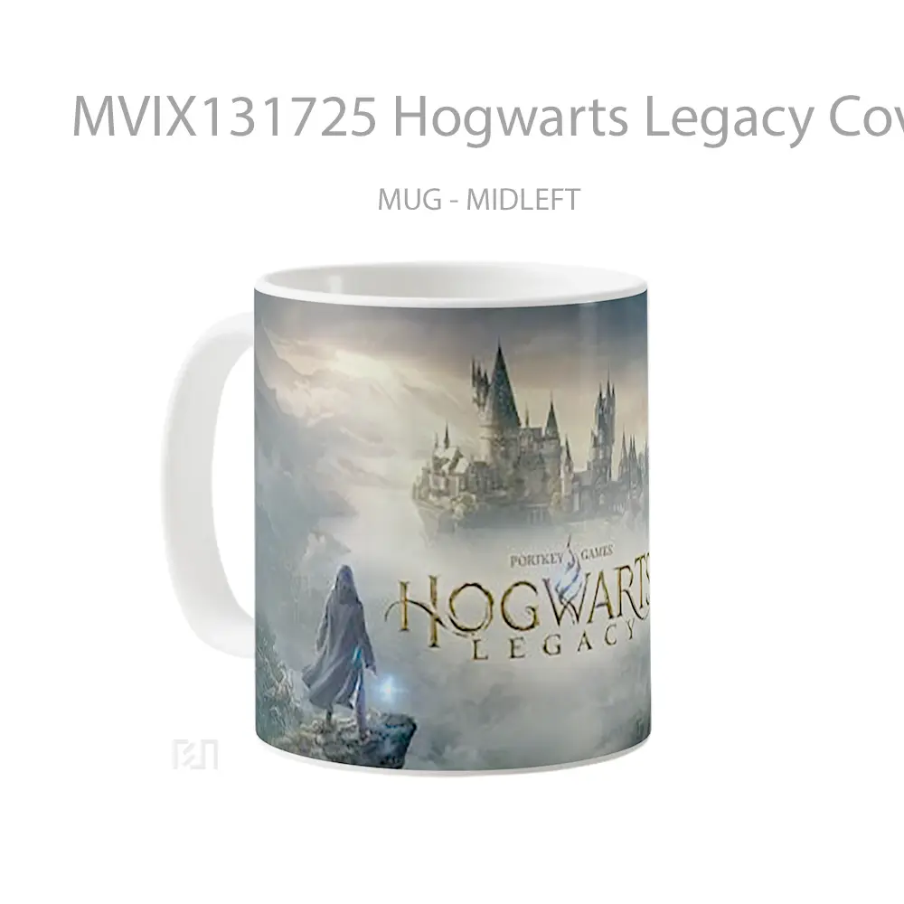 Mug Hogwarts Legacy Cover Gelas Keramik Unik - All-side / Desain