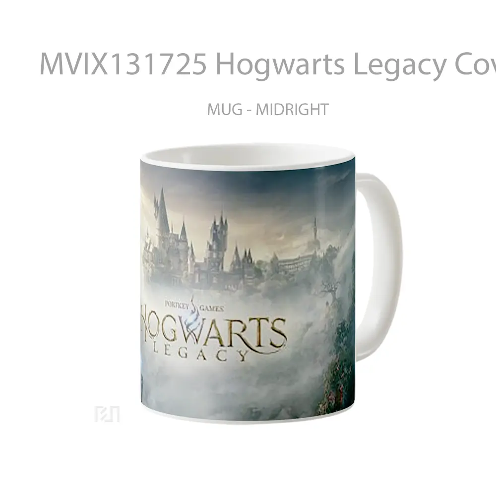 Mug Hogwarts Legacy Cover Gelas Keramik Unik - All-side / Desain