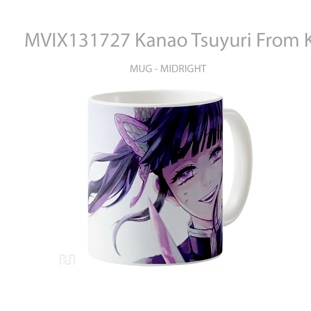 Mug Kanao Tsuyuri From Kimetsu No Yaiba V1 Cangkir Anime - All-side / Desain