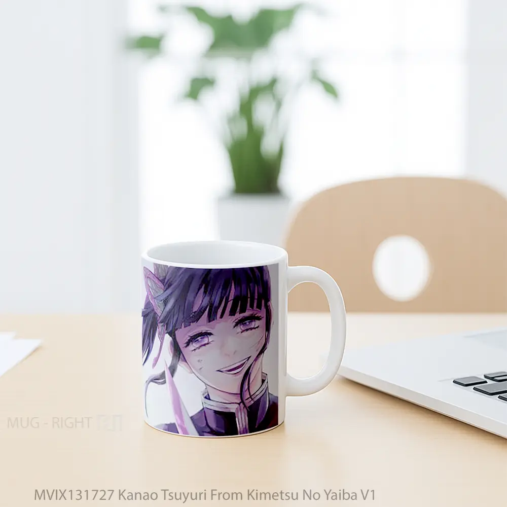 Mug Kanao Tsuyuri From Kimetsu No Yaiba V1 Cangkir Anime - All-side / Desain
