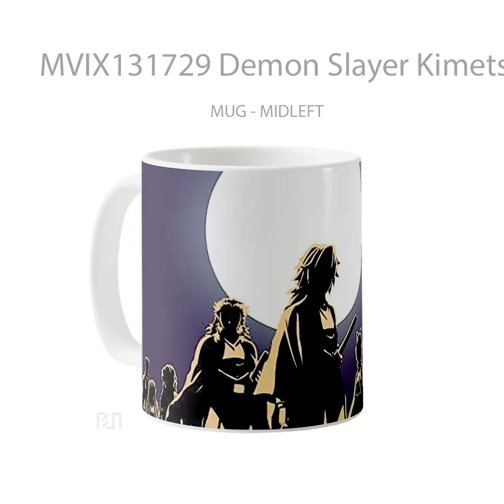 Mug Demon Slayer Kimetsu No Yaiba Characters V1 Cangkir Anime - All-side / Desain