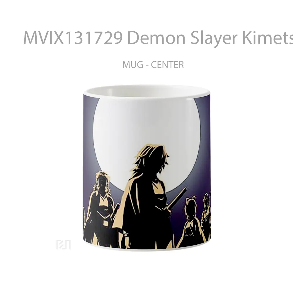 Mug Demon Slayer Kimetsu No Yaiba Characters V1 Cangkir Anime