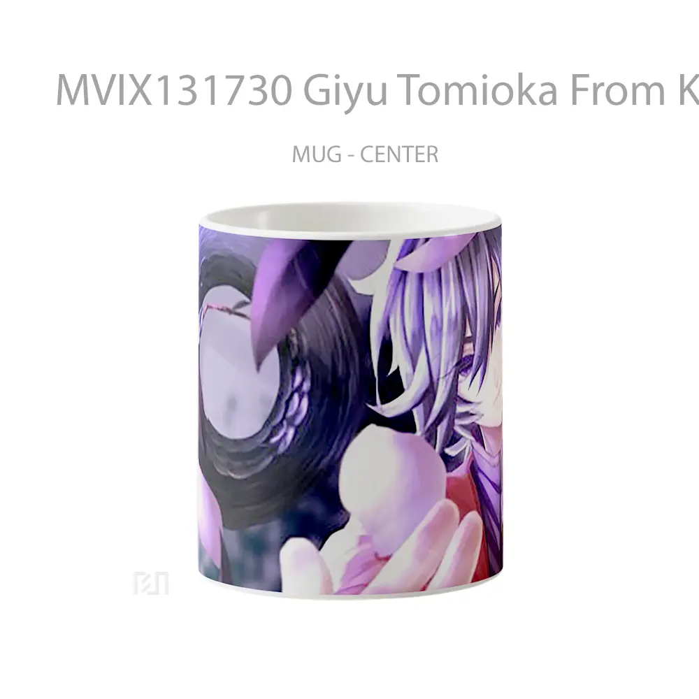 Mug Giyu Tomioka From Kimetsu No Yaiba V1 Cangkir Anime