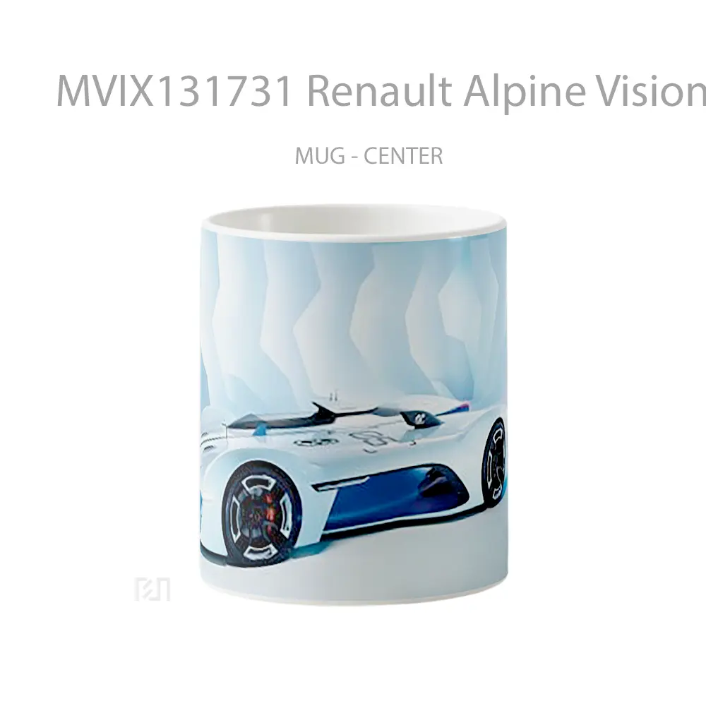 Mug Renault Alpine Vision In Gran Turismo Gelas Superhero