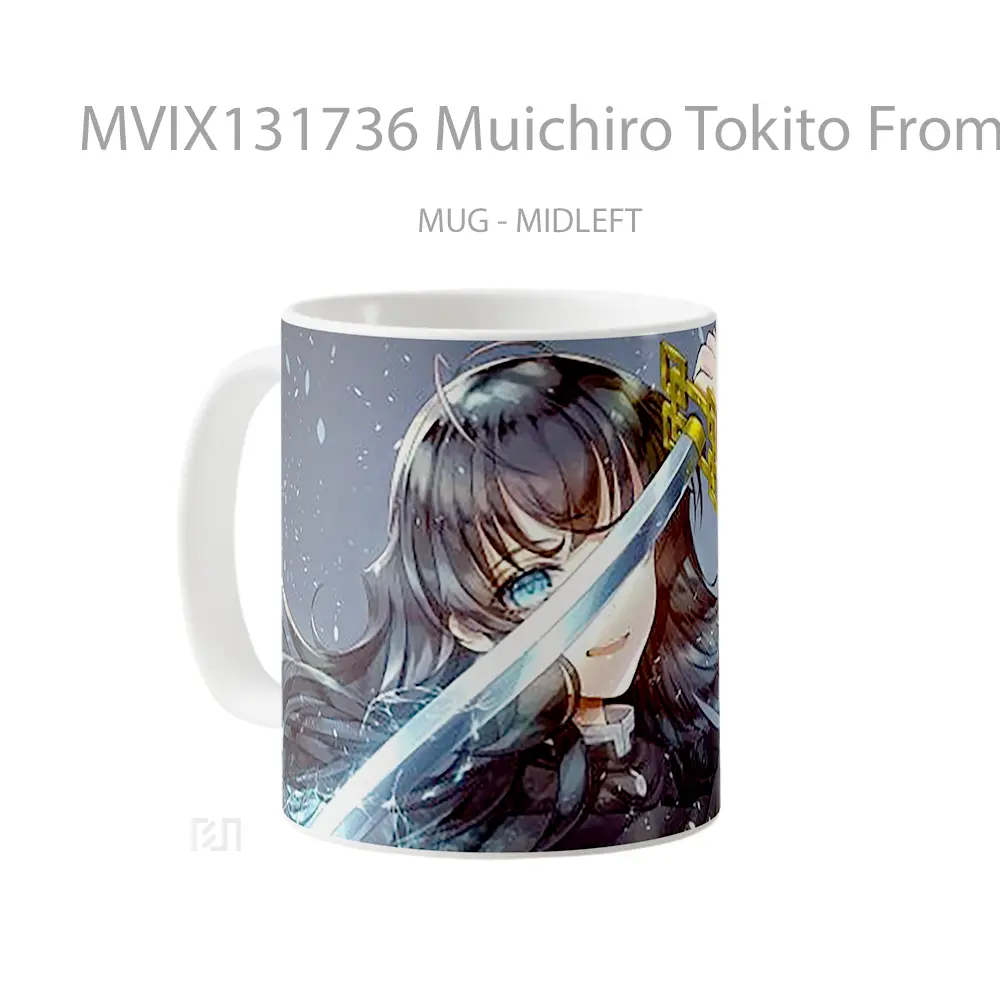 Mug Muichiro Tokito From Kimetsu No Yaiba Cangkir Anime - All-side / Desain