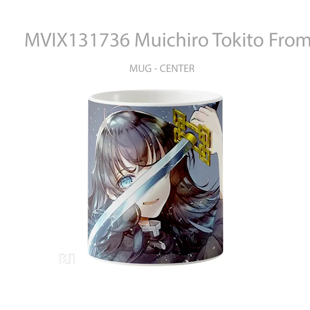 Mug Muichiro Tokito From Kimetsu No Yaiba Cangkir Anime