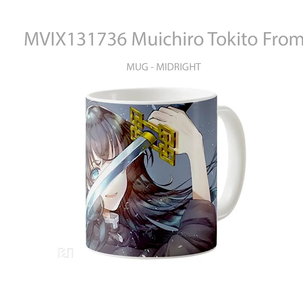 Mug Muichiro Tokito From Kimetsu No Yaiba Cangkir Anime - All-side / Desain