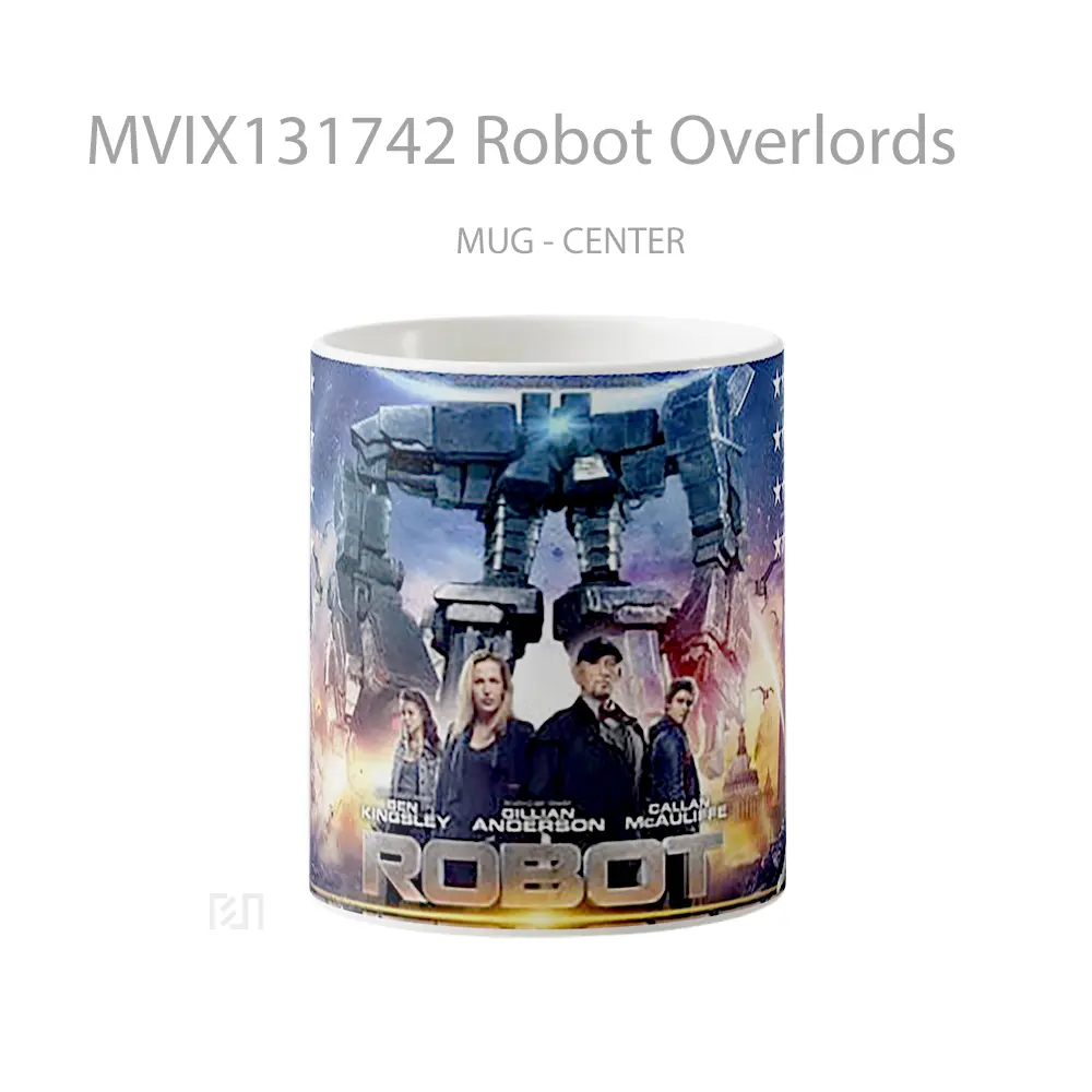Mug Robot Overlords Gelas Keramik Unik