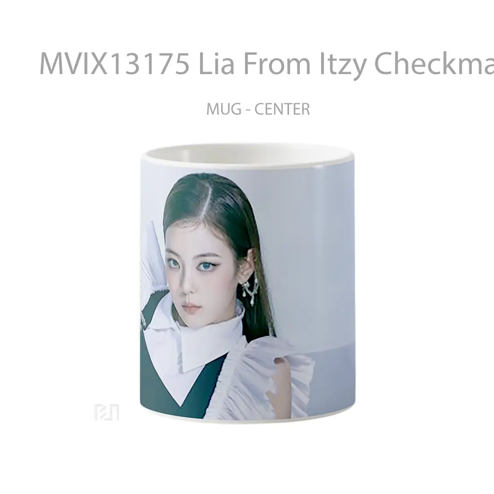 Mug Lia From Itzy Checkmate Gelas Keramik Unik