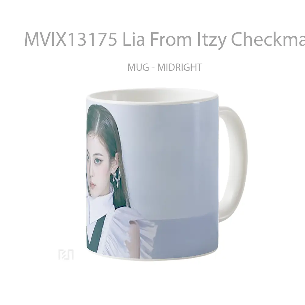 Mug Lia From Itzy Checkmate Gelas Keramik Unik - All-side / Desain