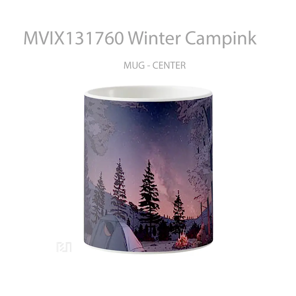 Mug Winter Campink Gelas Keramik Unik