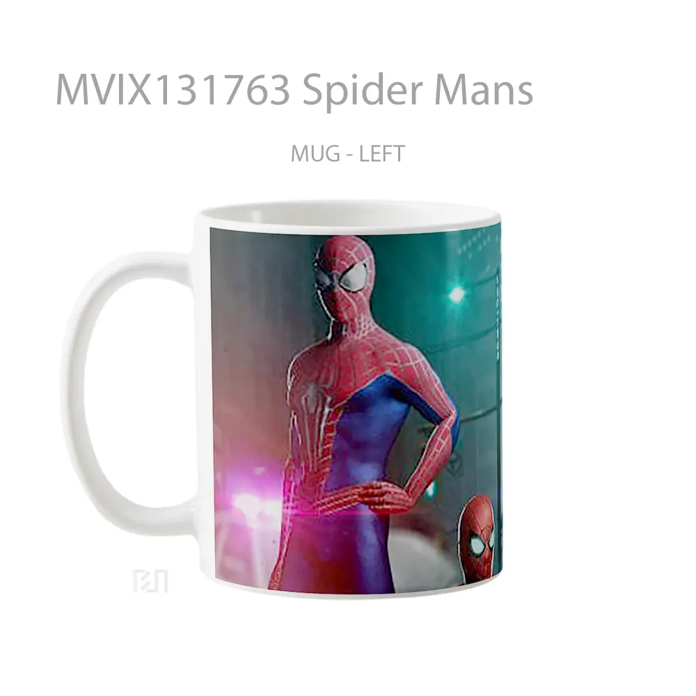 Mug Spider Mans Gelas Keramik Unik - All-side / Desain