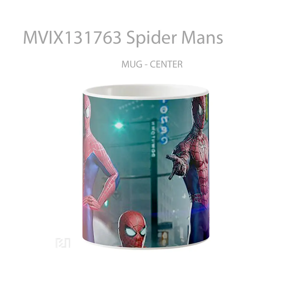 Mug Spider Mans Gelas Keramik Unik