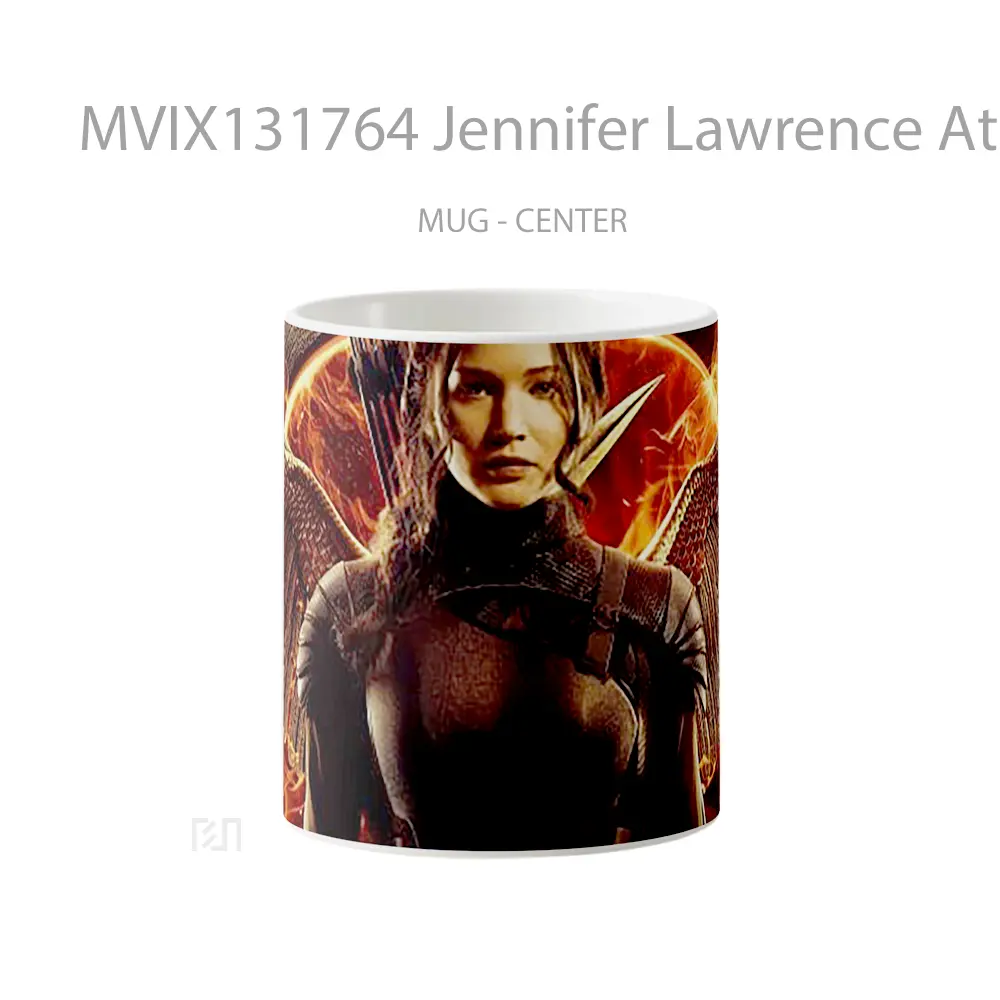 Mug Jennifer Lawrence At Mockingjay 2014 Gelas Keramik Unik