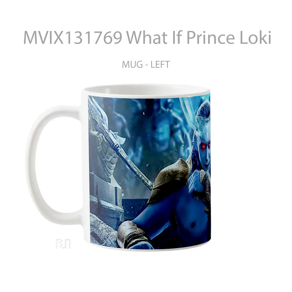 Mug What If Prince Loki Gelas Superhero - All-side / Desain