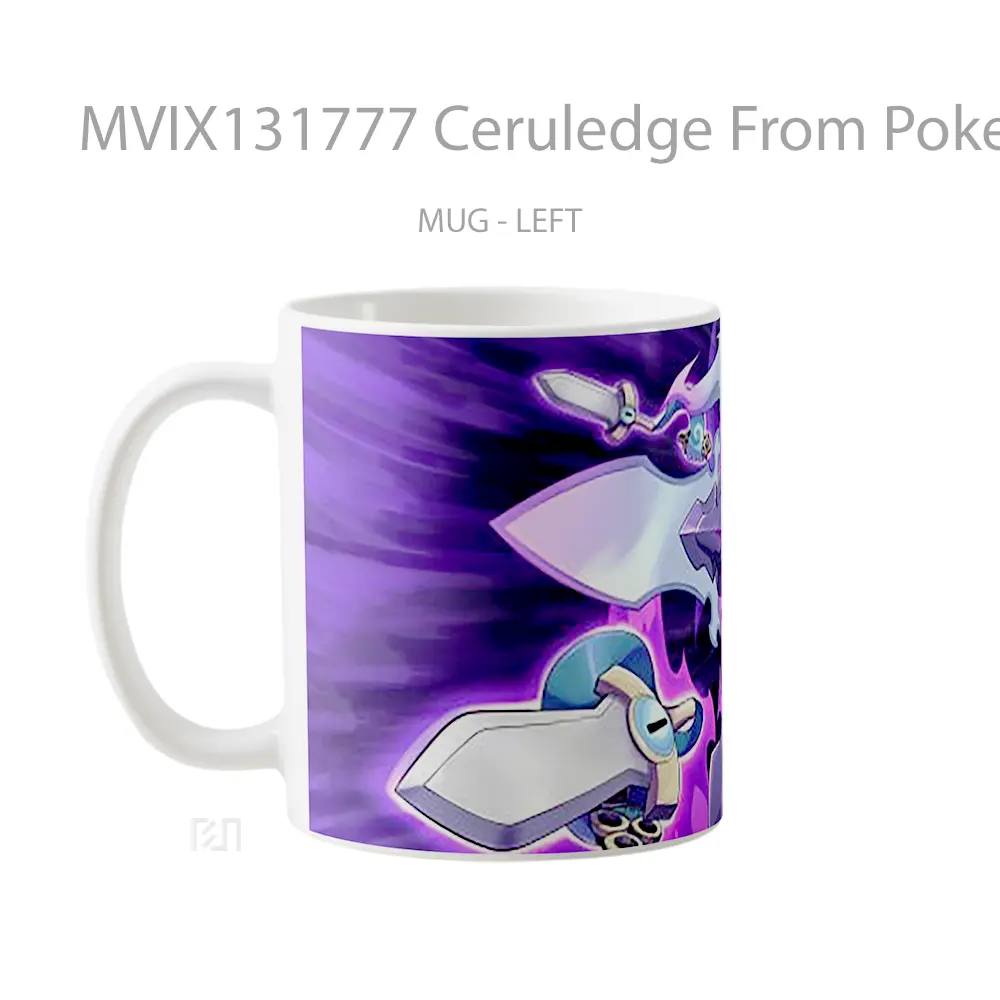 Mug Ceruledge From Pokemon V1 Cangkir Anime - All-side / Desain